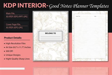 Image result for InDesign Good Notes Planner