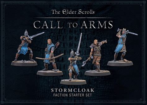 Buy Modiphius Elder Scrolls Call to Arms - Stormcloak Faction Starter ...