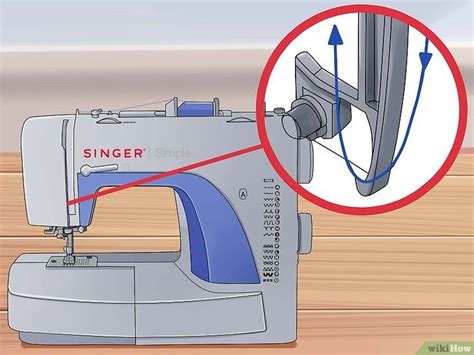 Image result for Threading Bobbin On Singer Simple