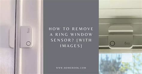 How to Remove a Ring Window Sensor? [With Images] - Home Rook