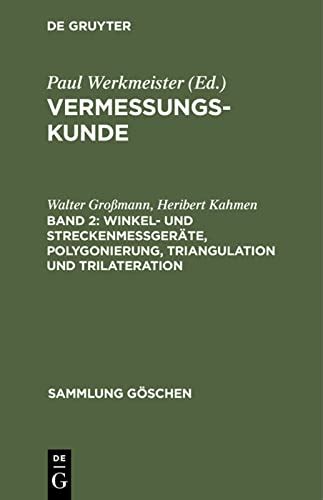 Buy Winkel Und Streckenmeßgeräte, Polygonierung, Triangulation Und ...
