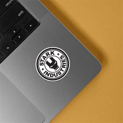 Elevate Your Tech Game with Stark Industries Stickers