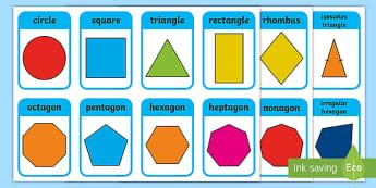 Maths Shapes Teaching Resources - Age 5-7 Maths Teaching Resources