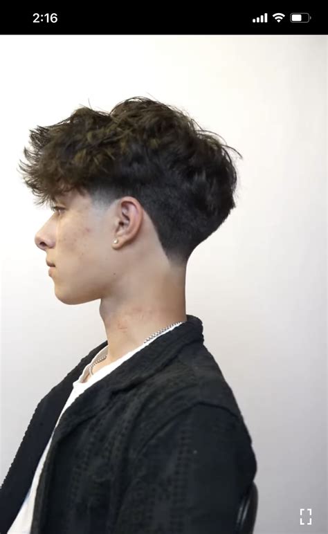 Tapered Messy Fringe