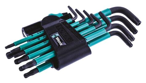 RS PRO | RS PRO 9-Piece Star Key Set, L Shape, Long Arm | 668-5770 | RS