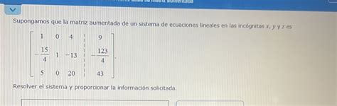 Image result for Matriz Extendida