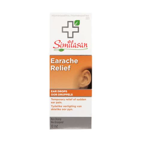 Similasan Earache Relief Ear Drops 10ml - Med365