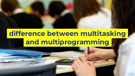 Image result for Difference Between Multiprocessing and Multitasking