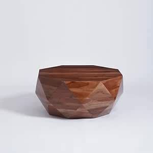 SKEMA Acacia Solid Wood Fero Center Coffee Table for Living Room ...