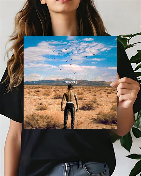 BIRDS Travis Scott Music Album Cover Poster | Square Poster – GenZCustom