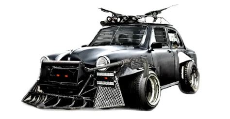 Post Apocalyptic Hindustan Ambassador Concept