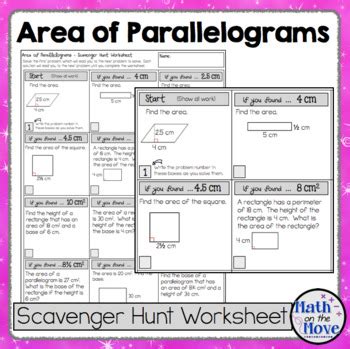 Image result for Parallelogram Area Problems