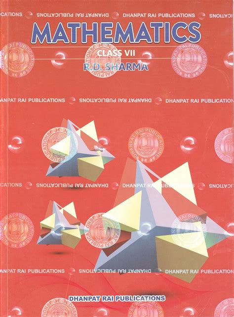 R D Sharma Mathematics Class 7 New Updated Edition 2023-2024 Exam : RD ...