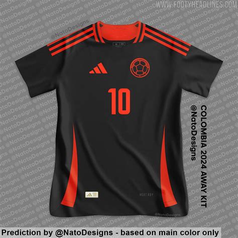 How the Colombia 2024 Copa America Home & Away Kits Could Look - Footy ...