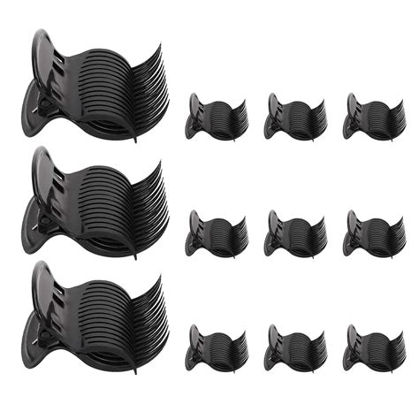 Amazon.com : 12 Pack Hot Roller Clips Lightweight Plastic Hair Curler ...