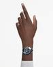Buy SWAROVSKI Analogue Watch with Leather Strap-5677494 | Blue Color ...