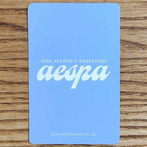 Karina Official Ktown4u POB Photocard Aespa 2023 | Ubuy India