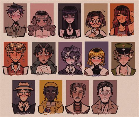 marina, levi, daan, karin, abella, and 9 more (fear & hunger and 1 more ...