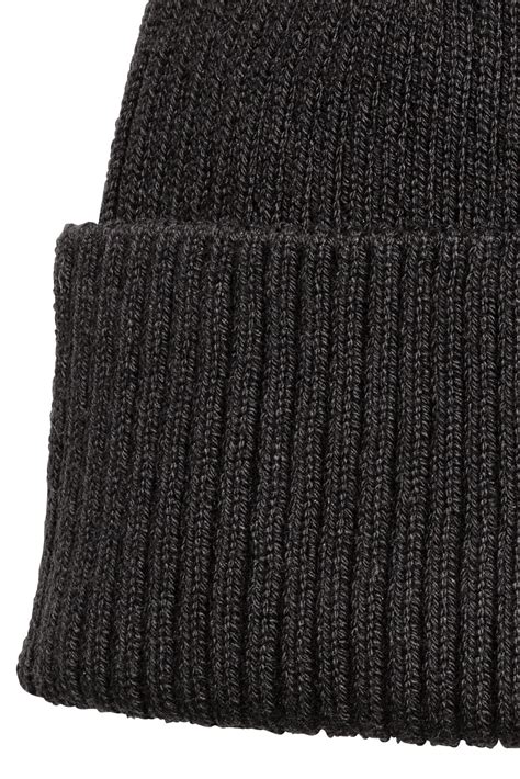 Ribbed hat - Black - Men | H&M IN