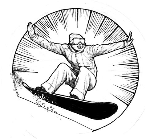 Snowboard Drawing 的图像结果