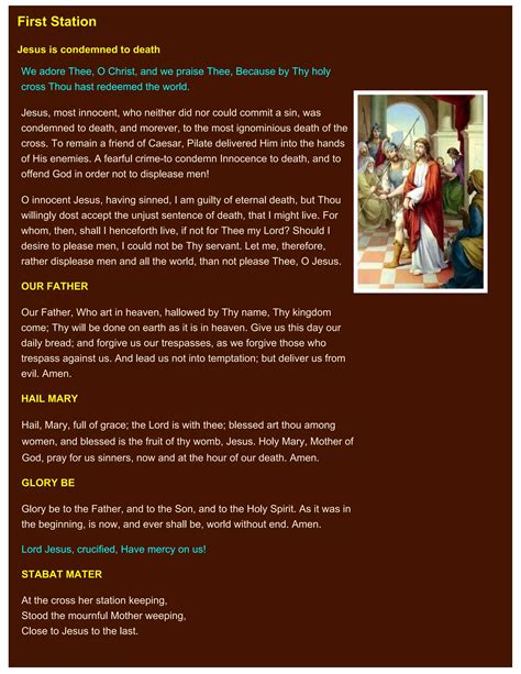 Way of the cross | PDF