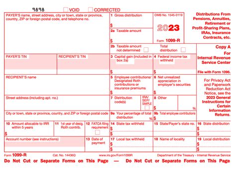 Form 1099-R: Retirement Distributions