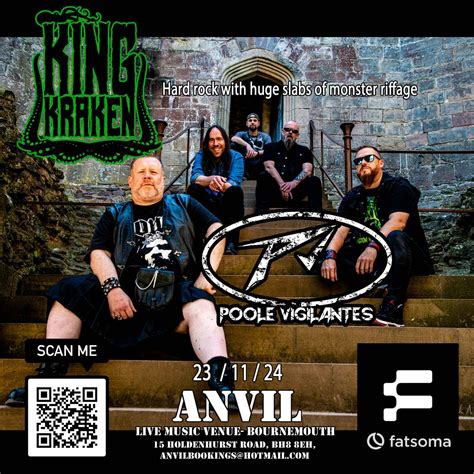 King Kraken / Poole Vigilantes / Funeral Witch Blues, The Anvil ...