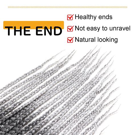 7 Packs 18 Inch Goddess Box Braids Crochet Hair Prelooped Crochet Hair ...