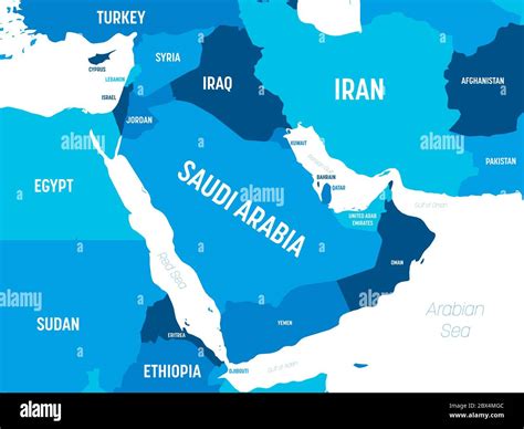 Middle East Countries And Capitals How Large Are Asia's Capital Cities