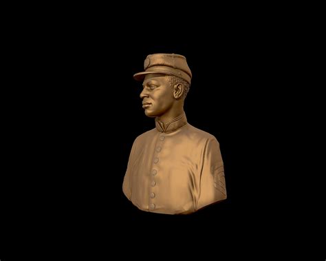 Fichier STL Buste Lewis Henry Douglass sculpture modèle d'impression 3D ...