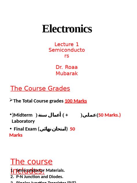 Image result for Electronics Circuit Lecture Notes