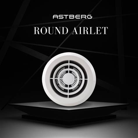 ASTBERG ROUND AIR OUTLET (PP 100 A) – Astberg Ventilation