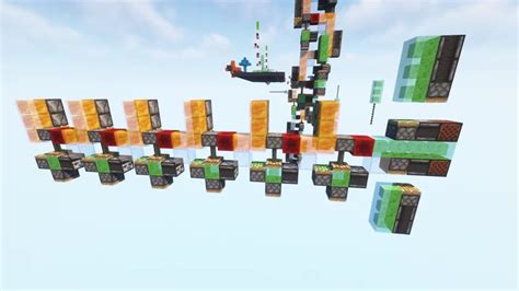 Image result for Minecraft Diagonal Flying Machine