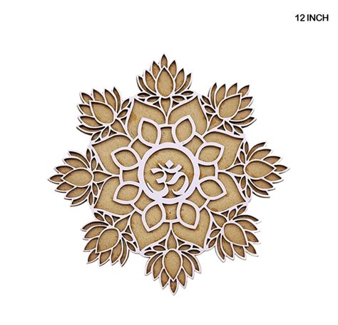 Rangoli Cutout with MDF Base : LD01 – Luxury Deco