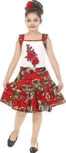 the crown Girls Midi/Knee Length Casual Dress Price in India - Buy the ...