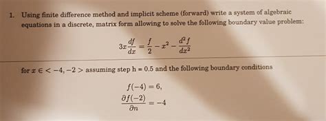 Image result for Implicit Finite Difference Method