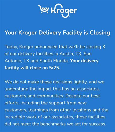 Kroger ending delivery service in Austin on May 25th : r/Austin