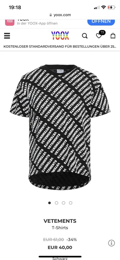 Can anyone tell me if Vetements produces this shirt at all and why it ...