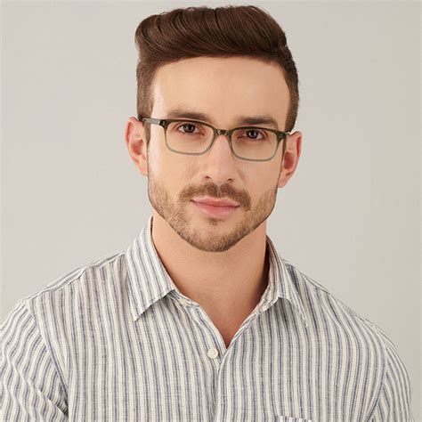 Buy Brown Grey Full Rim Rectangle John Jacobs Rich Acetate JJ E10005 ...