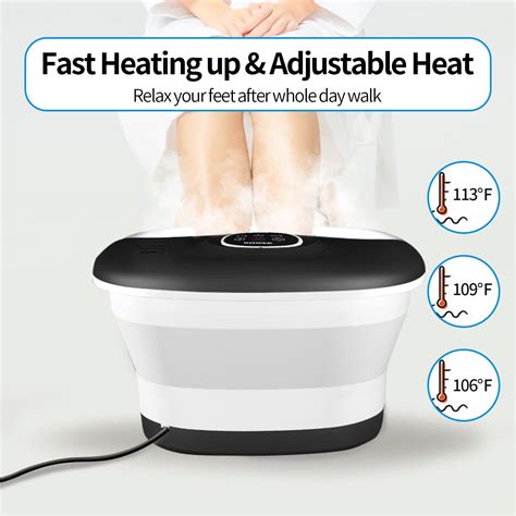 Buy மடக்கு கால் ஸ்பா பாதை வெப்பத்துடன், ரிமோட் கண்ட்ரோல், வெப்பநிலை ...