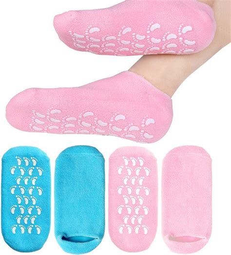 JOICE IMPEX Moisturizing Silicone Gel Socks For Women And Men Gel Socks ...
