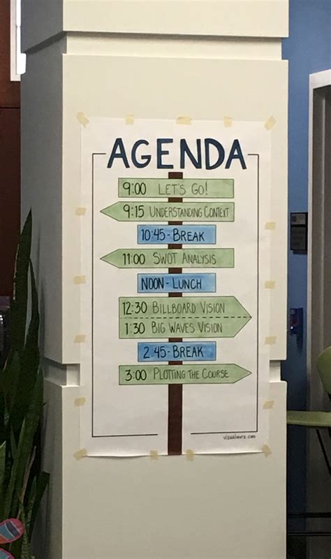 Agenda Schedule Example 的图像结果