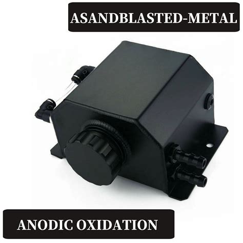 1L Black Aluminum Radiator Coolant Overflow Bottle | Ubuy India