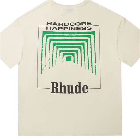 RH Designers Mens Rhude Embroidery T Shirts For Summer Mens Tops Letter ...