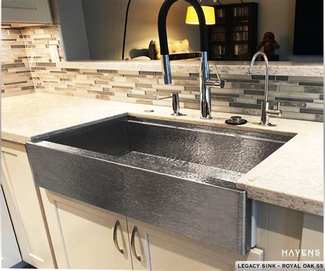 Legacy Farmhouse Sink- Royal Oak Stainless Steel | Stainless steel ...