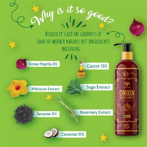 Vanalaya onion hair shampoo for Hair fall control and Dandruff control