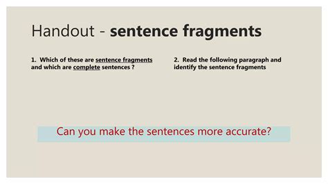 Sentence structures cohesion | PPTX
