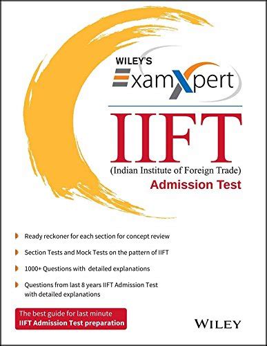 Wiley's ExamXpert IIFT (Indian Institute of Foreign Trade) Admission ...