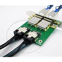 33" SFF-8087 to SFF-8087 Internal Mini SAS (Serial Attached SCSI) 36 ...