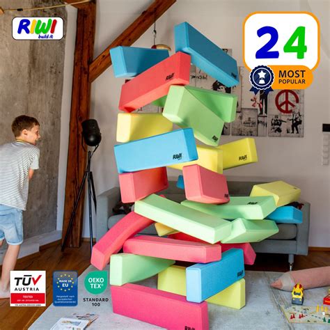 RIWI XXL Building Blocks - gigantyczne, miękkie klocki dla dzieci – RIWI buildit